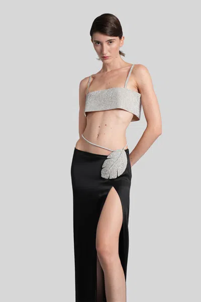 Nué Charlotte Top Topwear In Metallic