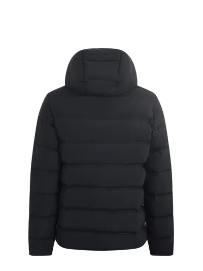Rrd Hooded Zip Jacket In Black