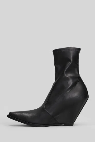 Nvl-garde High Heels Ankle Boots In Black