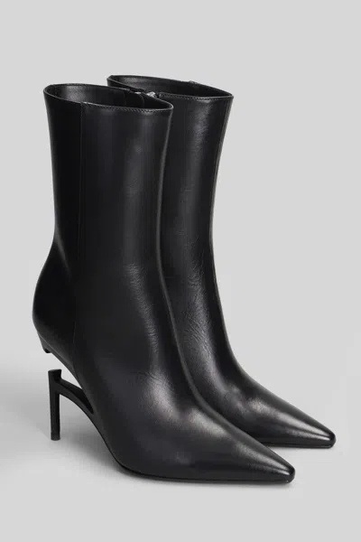 Nvl-garde High Heels Ankle Boots In Black