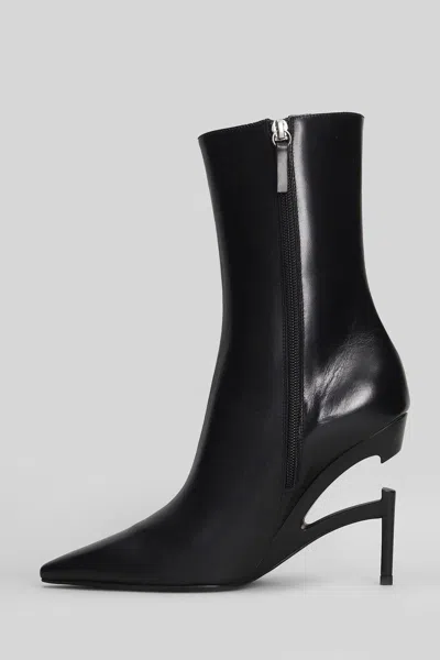 Nvl-garde High Heels Ankle Boots In Black