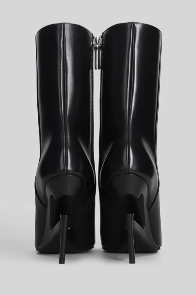 Nvl-garde High Heels Ankle Boots In Black