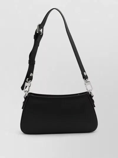 Vivienne Westwood Tasha Shoulder Phone Bag Faux Leather Black-3d-orb