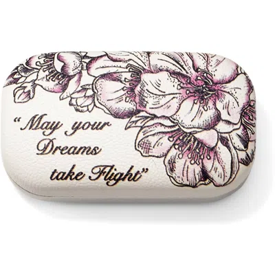 Brighton Sakura Mini Box In White-multi In Pink