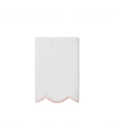 Linum Home Adornia Scallop Cotton 6-pc. Towel Set In White