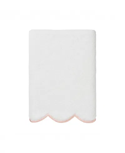 Linum Home Adornia Scallop Cotton 6-pc. Towel Set In White