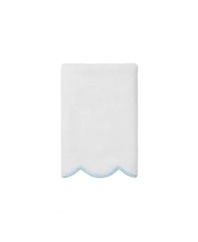 Linum Home Adornia Scallop Cotton 6-pc. Towel Set In White