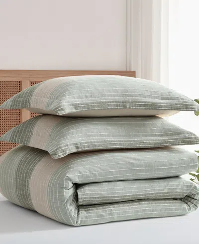 Levtex Sand Stripes Textured 3-pc. Comforter Set, Full/queen In Multi