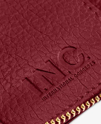 Inc International Concepts Hazel Zip-around Quilt Wristlet, Exclusively At Macy's In Red