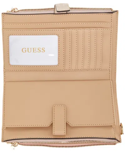 Guess Isemay Double Zip Organizer Wallet