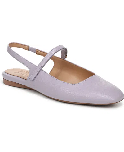 Naturalizer Connie Slingback Mary Jane Flat In Purple
