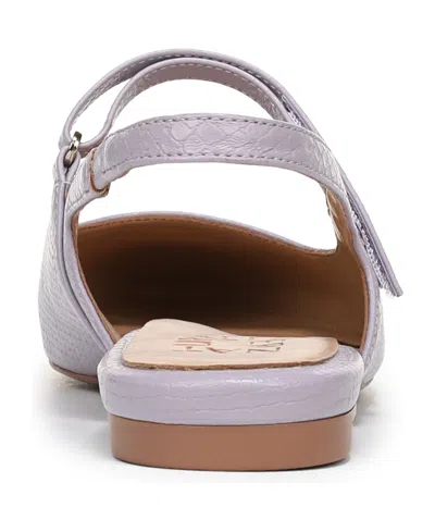 Naturalizer Connie Slingback Mary Jane Flat In Purple