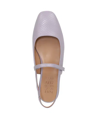 Naturalizer Connie Slingback Mary Jane Flat In Purple