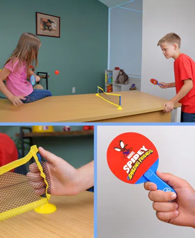 World Tech Toys Marvel Spidey And His Amazing Friends Mini Table Tennis Tabletop Set In Multi