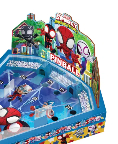 World Tech Toys Spidey And His Amazing Friends Mini Tabletop Pinball Game Toy In Multi