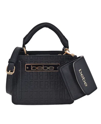Bebe Women's Thea Mini Satchel Bag In Black