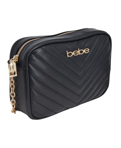 Bebe Women's Tyler Camera Crossbody Bag With Wallet In Black