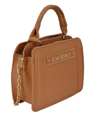 Bebe Women's Thea Mini Satchel Bag In Brown