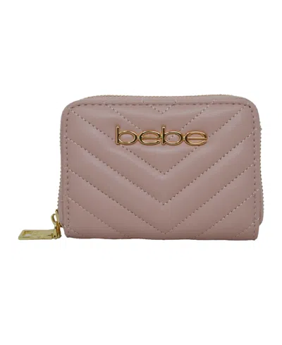 Bebe Women's Tyler Camera Crossbody Bag With Wallet In Pink
