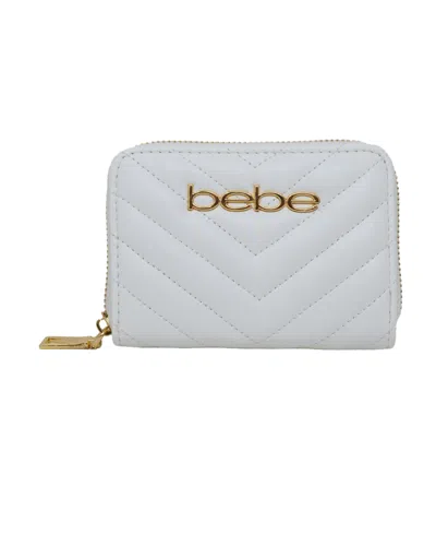 Bebe Women's Tyler Camera Crossbody Bag With Wallet In White