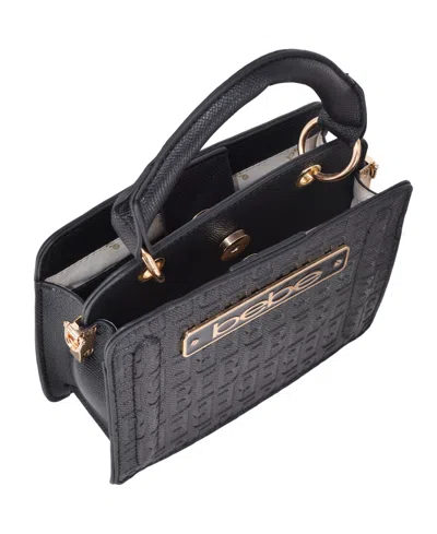 Bebe Women's Thea Mini Satchel Bag In Black