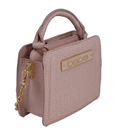 Bebe Women's Thea Mini Satchel Bag In Pink