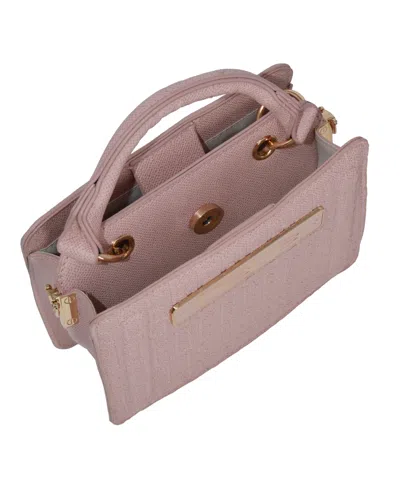 Bebe Women's Thea Mini Satchel Bag In Pink