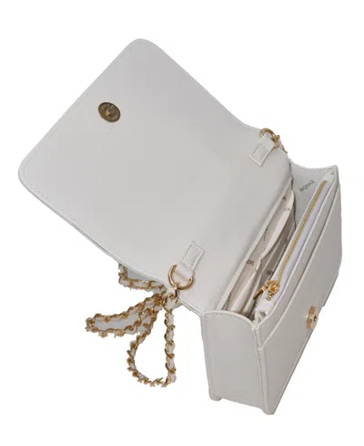 Bebe Women's Katriel Mini Crossbody Bag In White