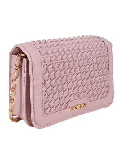 Bebe Women's Katriel Mini Crossbody Bag In Pink