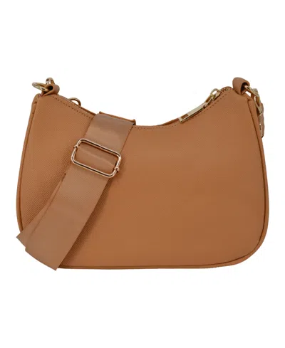 Bebe Women's Katriel Small Crossbody Bag In Brown