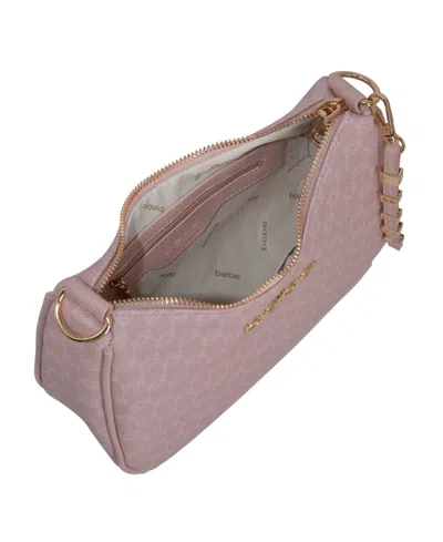 Bebe Women's Adela Monogram Small Crossbody Bag In Pink