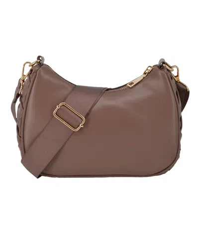Bebe Women's Luca Small Crossbody Bag In Brown