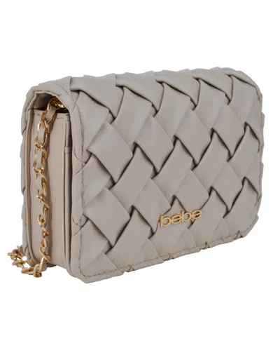 Bebe Women's Luca Mini Crossbody Bag In White