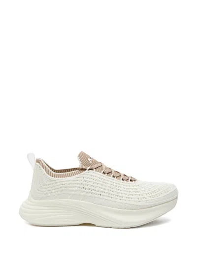 Apl Athletic Propulsion Labs Athletic Propulsion Labs Techloom Zipline Knitted Sneakers In White