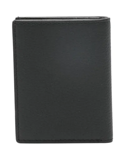 Tom Ford Textured Bi-fold Card Holder In Black