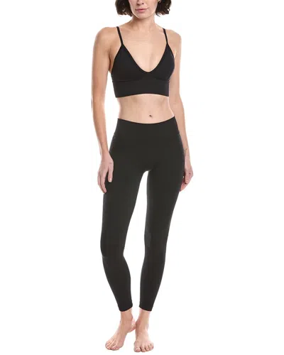 Phat Buddha 2pc Bra & Legging Set In Black