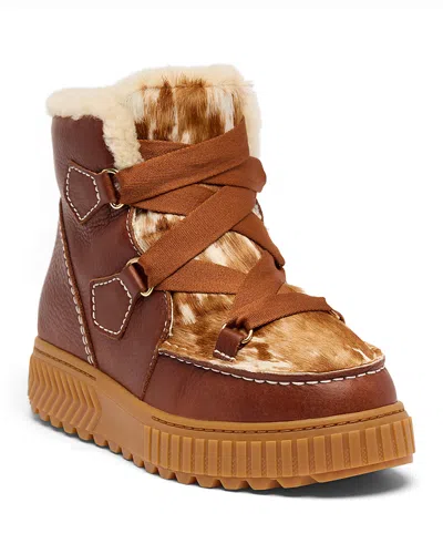 Sorel X Aspen Ona Ave Alpine Lux Boots In Brown