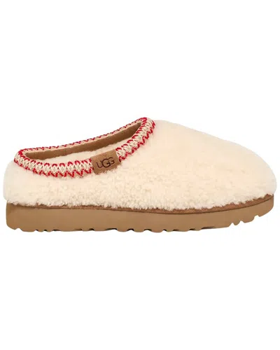 Ugg Tasman Maxi Curli White Slip-on Mule In Shearling Woman In Multi