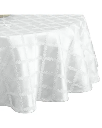Lenox Laurel Leaf Tablecloth In White