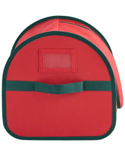 Around The Home Christmas Light Storage Bag In Red