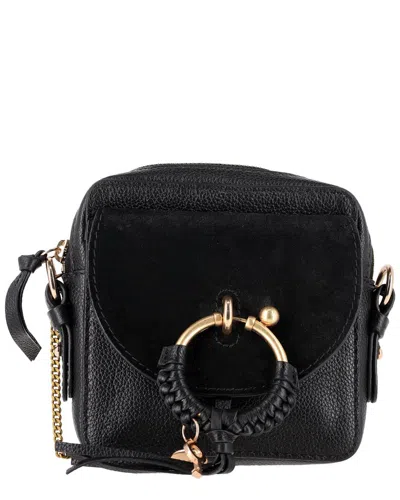 Chloé See By  Black Leather Joan Small Crossbody (authentic Pre-loved)