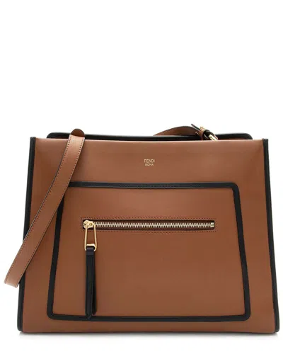 Fendi Calfskin Runaway Medium Tote (authentic Pre-loved)