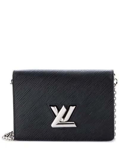 Pre-owned Louis Vuitton Twist Belt Wallet On Chain Epi Leather (authentic Pre-loved)
