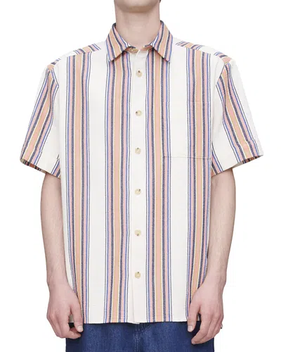 Apc A. P.c. Chemisette Ross Stripe Shirt In Pattern