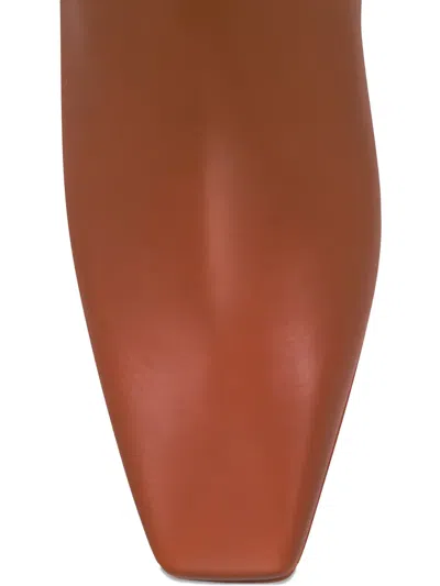 Manolo Blahnik Ofaralo Leather Boots In Brown