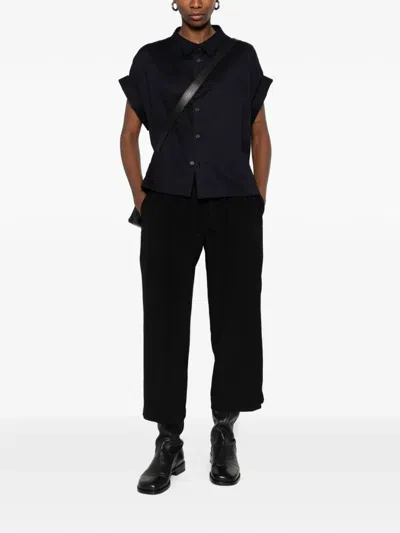 Y's Drawstring Trousers In Black