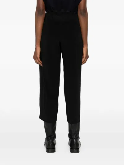 Y's Drawstring Trousers In Black