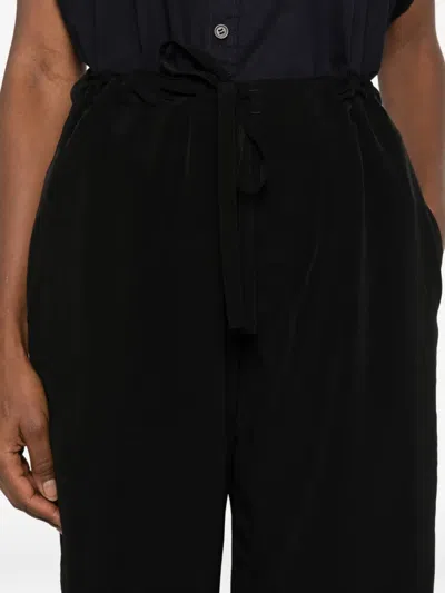 Y's Drawstring Trousers In Black