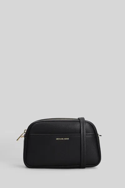 Michael Kors Jet Set Shoulder Bag In Black