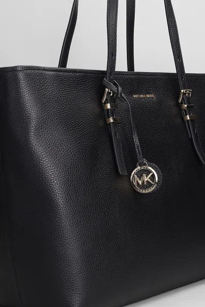 Michael Kors Quinn Tote In Black